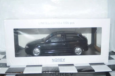 NOREV Vauxhall Opel Astra Mk3 GSI 1992 Black 1:18 Scale 183671 - Image 1 of 4