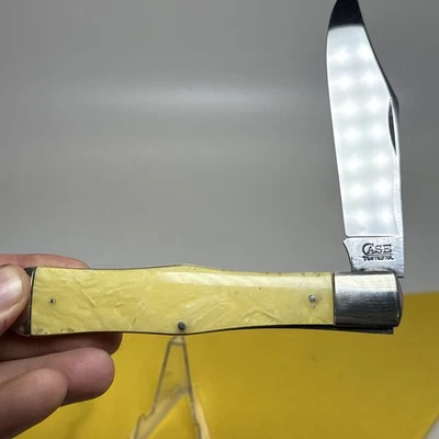 CUCHILLO BOTELLA COQUE GRANDE 1920-1940 ESTUCHE PROBADO VINTAGE CUCHILLO Hermoso Mango Foto 1 de 4