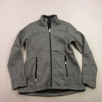 Spyder Jacket Womens Medium Long Sleeve Full Zip Lightweight Pockets Gray - Image 1 of 4