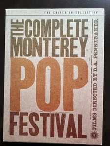 Komplettes Monterey Pop Festival Kriterium DVD 1968 Jimi Hendrix Konzert - Bild 1 von 2