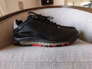 Talla 13- Nike Air Max Deluxe SE Negro Carmesí - Imagen 1 de 6