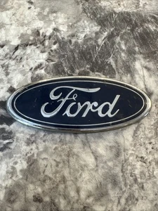 Vintage Ford 7" Emblem - Has Lots Of SCRATCHES - Picture 1 of 14