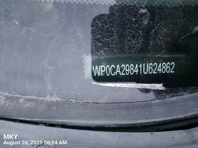 BLK RIGHT FRONT DOOR TRIM PANEL 2001 PORSCHE BOXSTER - Image 1 of 4