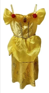 Disney Dress Princess Belle Halloween Costume Gown Pretend Play Dress Up Party - Picture 1 of 8