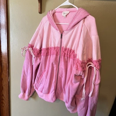 Jaqueta feminina leve tamanho extra grande GG - Imagem 1 de 4