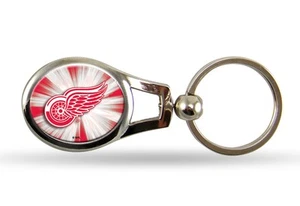Detroit Red Wings Oval Keychain - Picture 1 of 1