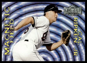 1997 Metal Universe Magnetic Field Cal Ripken Jr. Baltimore Orioles #8 - Bild 1 von 2