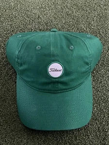 Cappello berretto golf Titleist Montauk verde bianco nuovo con etichette - Foto 1 di 3