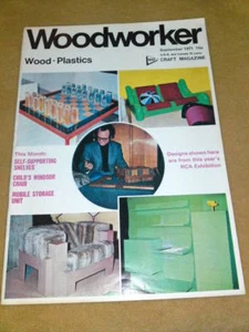 WOODWORKER MAGAZINE - SHELVES Sept 1975 Vol75 No 934 - Picture 1 of 1