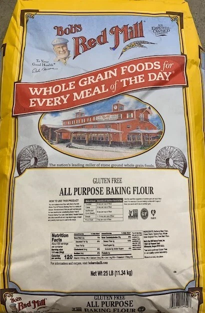 BOB’S RED MILL Bob's Red Mill All Purpose Gluten Free Flour 25lb Bag