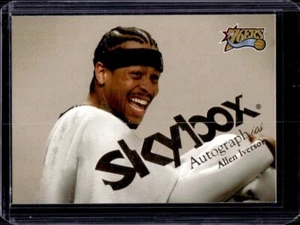 2003-04 Fleer Skybox Autographics Allen Iverson #30 76ers - Picture 1 of 2