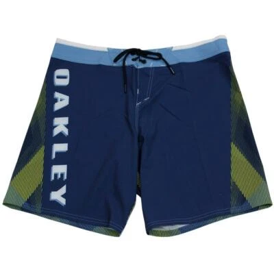 Oakley 75 Boardshort 18" Mens Size 36 XL Foggy Blue Beach Surf Casual Shorts - Image 1 of 2