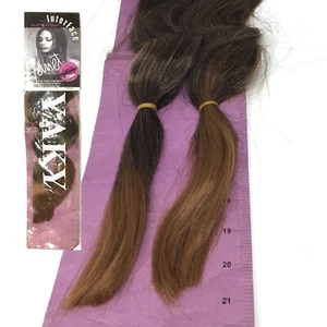 InterFace Janet Collection Silky Yaky Braid: T1B/30 (Two-Tone Light/Dark Brown) - Picture 1 of 6