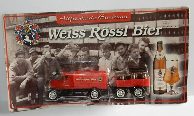 Remolque camión Grell Ho 1/87 Magirus 1923 Weiss Rössl almacén de cerveza Foto 1 de 2