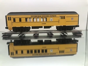 RARE-RAIL KING by M.T.H NFL PITTSBURGH STEELERS MADISON COMBINE CAR 33-6241 BNIB - Picture 1 of 12