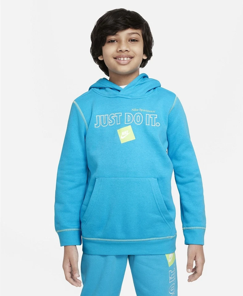Nike Big Boys Sportswear JDI Pullover Hoodie Size Large