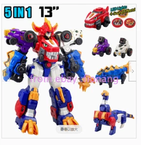 Figura 5 en 1 Dino Core Ultra D-Buster Tyranno Dinosaurio Transformar Robot Combinador - Imagen 1 de 8