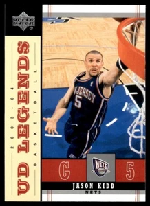 2003-04 Upper Deck Legends Jason Kidd New Jersey Nets #53 - Bild 1 von 2