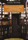 Toward a Festschrift Renaissance Studies in Honor of Joseph Connors - 2010