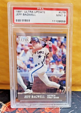 Jeff Bagwell – 1991 Ultra Update (Rookie/ PSA-9) Baseball Card
