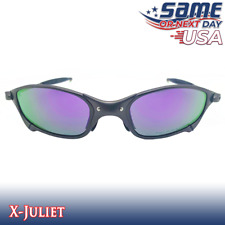 X-Juliet Metal Frame Polarized UV400 Sunglasses with VIOLET Iridium Lenses - USA