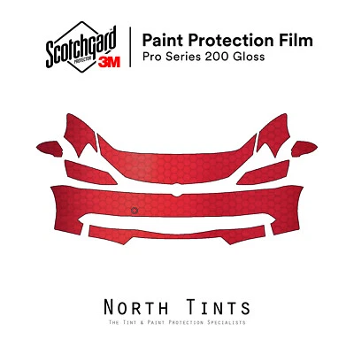 Volkswagen Jetta 2011-2015 3M PRO PreCut Paint Protection Film Clear Bra PPF Kit - Image 1 of 4