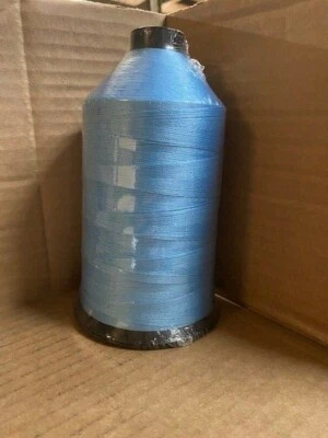 Coats Gral Thread Lubricated Polyester, Light Blue, 16 oz - BUY MORE & SAVE 15%! - Image 1 of 2