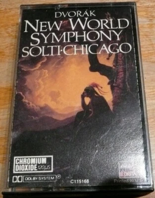 Dvorak    New World Symphony    Solti-Chicago    Cassette Tape - Image 1 of 2