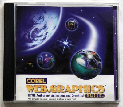 COREL Web.Graphics suite / CD-ROM/ Windows 3.1X,NT & 95 / 1996 - Bild 1 von 2