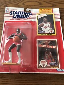 Michael Jordan 🏀 Starting Lineup 1993 Exclusive Topps Collector Cards & Figure