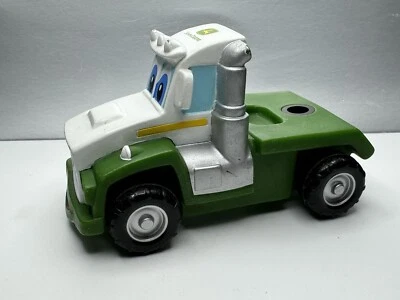 ERTL John Deere Semi Truck With Googoo Eyes Green white Licensed - Image 1 of 4