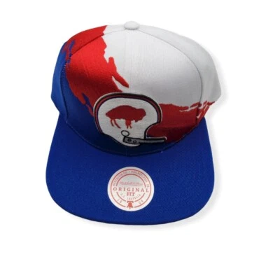 Gorra Mitchell & Ness Buffalo Bills Pincel Ajustable Snapback Foto 1 de 4
