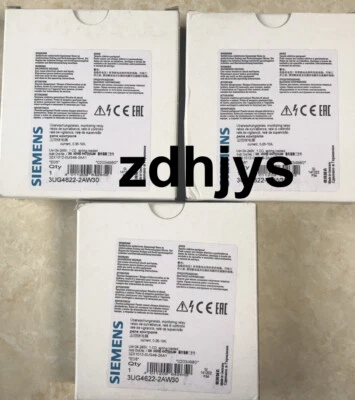 Relé de monitoreo de corriente/b SIEMENS 3UG4622-2AW30 3UG46222AW30 1 pieza nuevo Foto 1 de 4