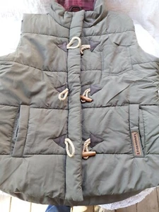 Womens Legendary Whitetails Puffer Vest. Size L. Hunter Green. Flannel Collar. - Picture 1 of 6