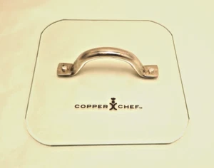 Ricambio COPPER CHEF Coperchio Vetro Quadrato Trasparente (Tinta Verde) Senza Cerchio 7 Pollici 6,9" - Foto 1 di 5