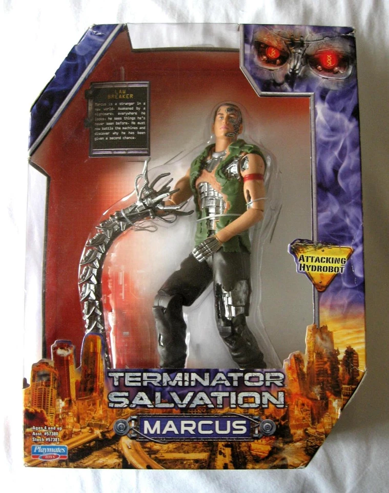 Terminator Salvation Marcus Wright Action Figure 10 Inch