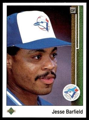 1989 Upper Deck Jesse Barfield Toronto Blue Jays #149 - Image 1 of 2