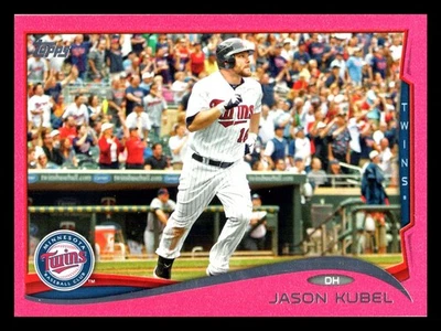2014 Topps #405 Jason Kubel Minnesota Twins Mother's Day Pink /50 - Image 1 of 2