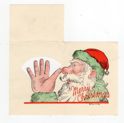 Joke Xmas cigars card - Image 1 of 2