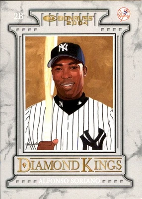 Alfonso Soriano 2004 Donruss #16 New York Yankees FREE SHIPPING AutographDen - Image 1 of 2