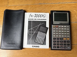 Casio FX-7000G the first graphic scientific calculator ever, NEW never used - Afbeelding 1 van 5
