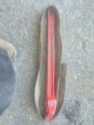 Llave de tubo con correa Ridgid Nº 5 mango de aluminio de 18" hecha en EE. UU.  Foto 1 de 4