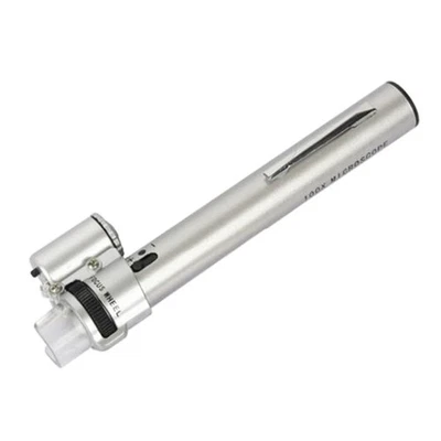 Microscope Magnifier Microscope Magnifier 100X Pen Type Portable Focusing - Image 1 of 4