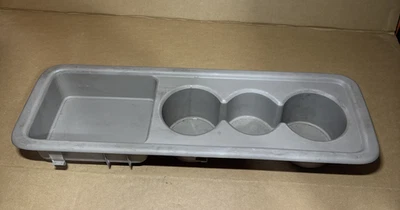 Honda Odyssey 2011-2017 gris segunda fila asiento de salto medio portavasos bandeja OEM Foto 1 de 4