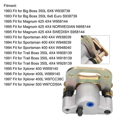 Pair Of ATV Front Brake Caliper 1910309 For Big Boss/Magnum/Sportsman - Image 1 of 4