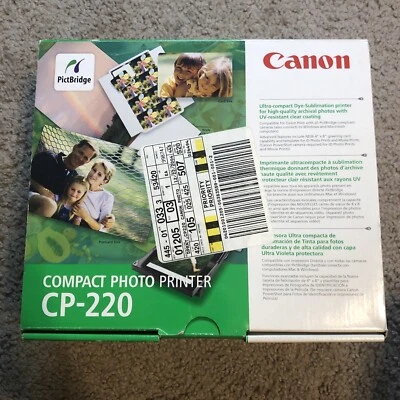 Canon CP-220 Compact Photo Printer – Open Box - Image 1 of 4