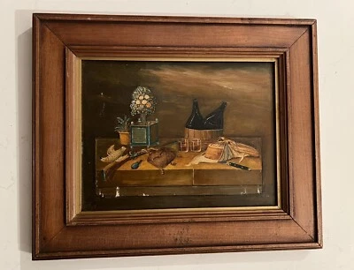 批量 4幅 1800 年代欧洲长龙静物油画 — 第 1/4 张图片