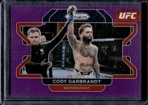 2022 Panini Prizm UFC Purple Prizm /149 Cody Garbrandt #29 SP - Picture 1 of 2