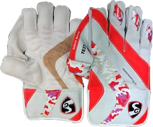 SG Men'S Test Wicket Keeping Gloves Colour:Multicolor Size:Adult - Picture 1 of 12