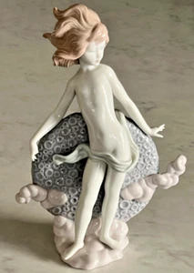 Lladro 1435 "Blue Moon" ätherische Figur schwebt über dem Mond - MWOB, UVP 595 $ - Bild 1 von 15